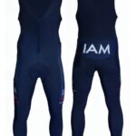 Велорейтузы с лямками IAM Team
