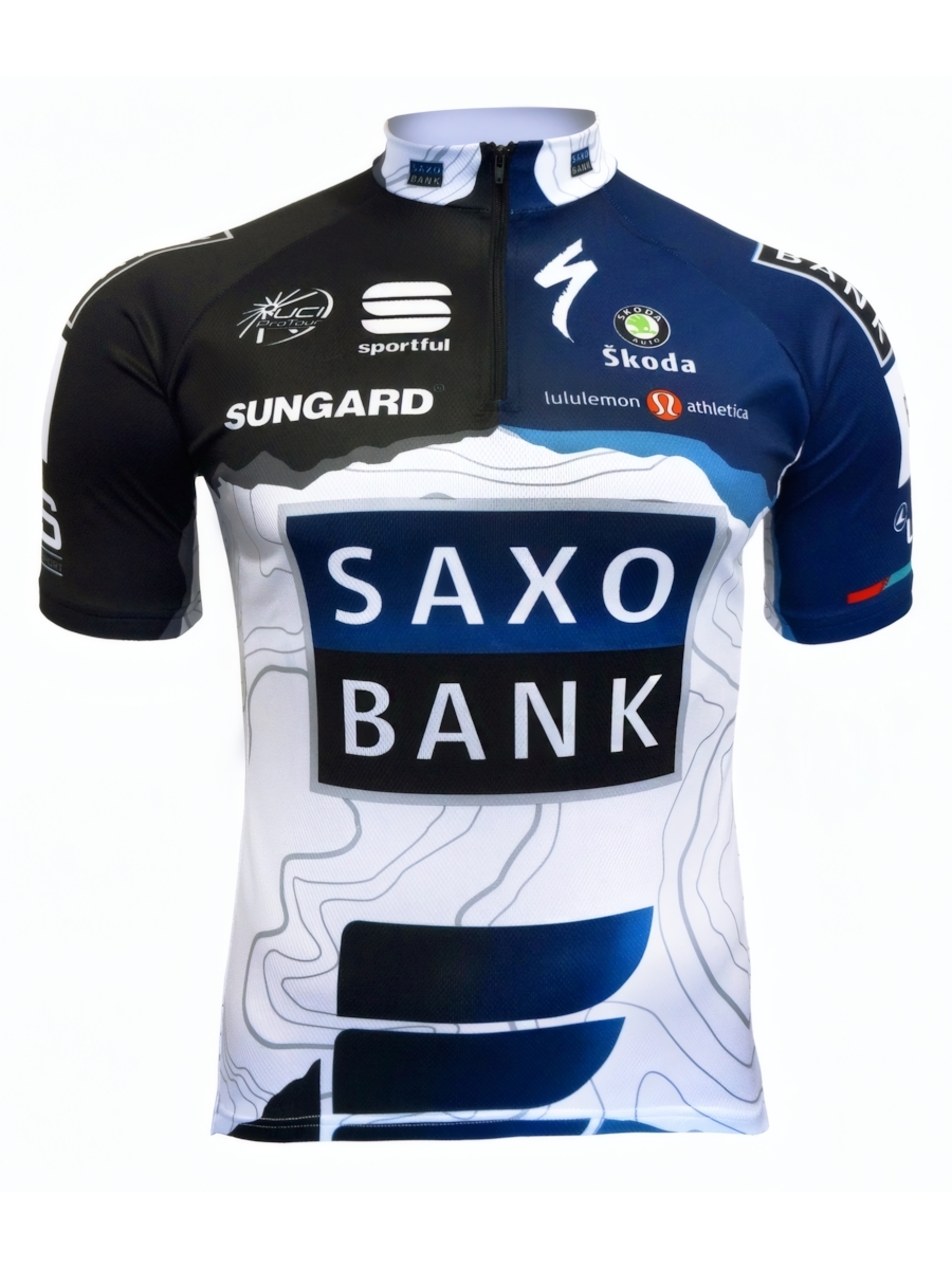 _________________61702b900d502 Велофутболка Saxo Bank — изображение 1