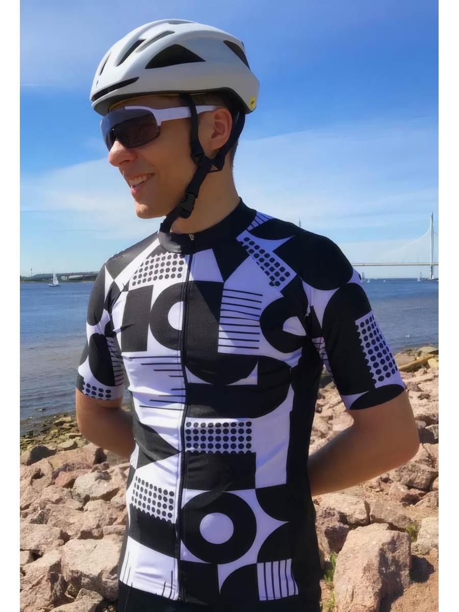 _________________617038c7197fa Велофутболка ArtVelo Aero PRO Black$White — изображение 1