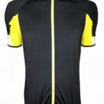 Велофутболка Black Yellow