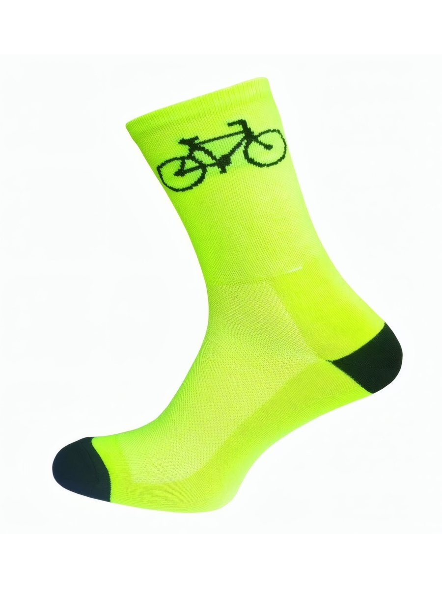 _________________61a5384ce0120 Велосипедные носки Acid Cycle Fluro Yellow — изображение 1