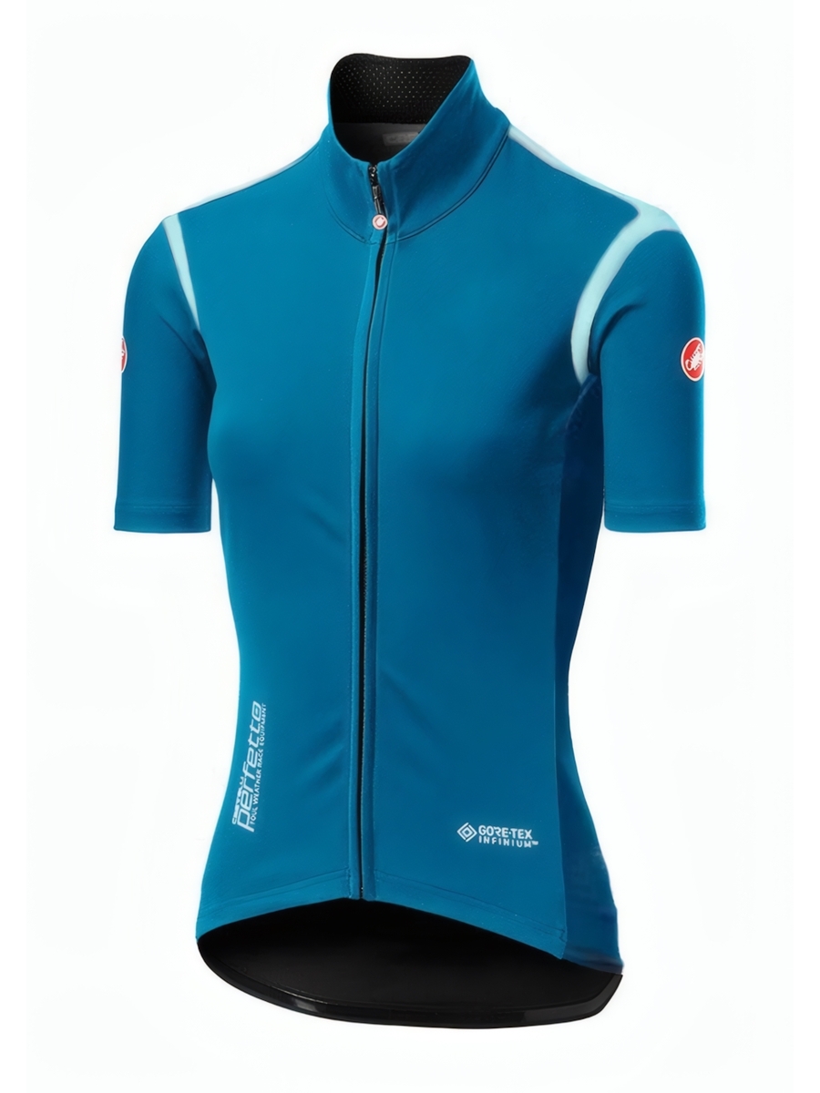 _________________61a7b0ee7d39e Женская джерси Castelli Gabba Blue — изображение 1
