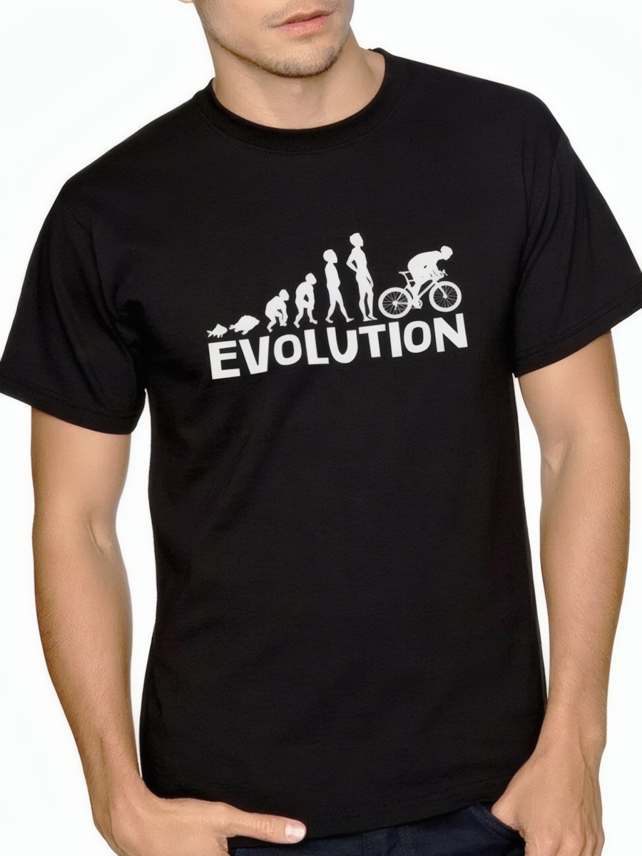 _________________627679e282db9 Футболка Evolution 3 цвета — изображение 1