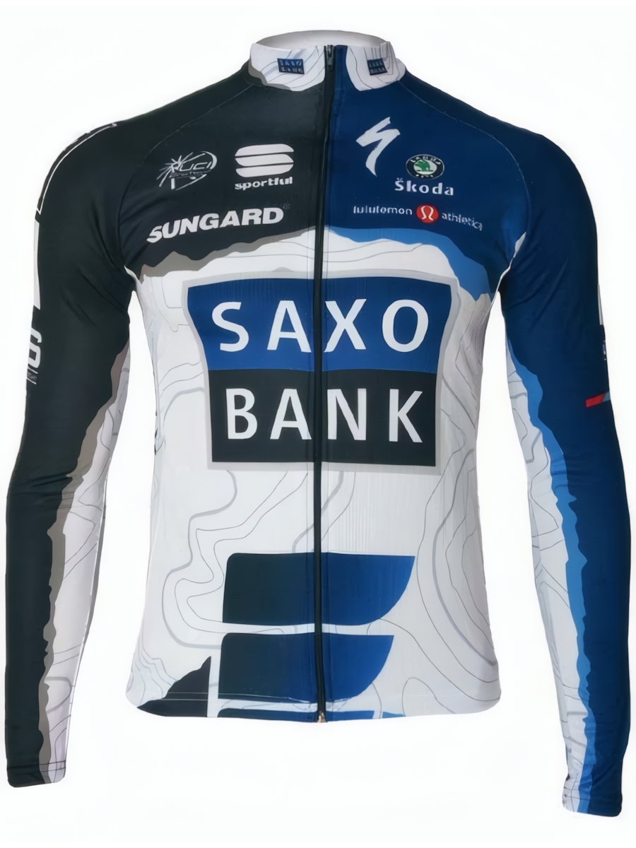 _________________6161b16b14f52 Утепленная джерси SaxoBank — изображение 1