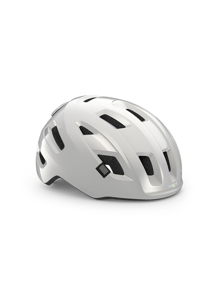 emob1 Велосипедный шлем MET E-MOB White — изображение 1