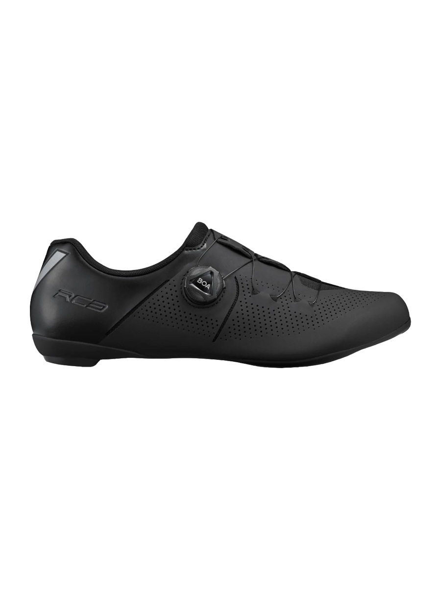 shimano_rc302_black_GEN Шоссейные велотуфли Shimano SH-RC302 — изображение 1