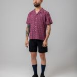 Велосипедная рубашка ArtVelo Groupset Maroon