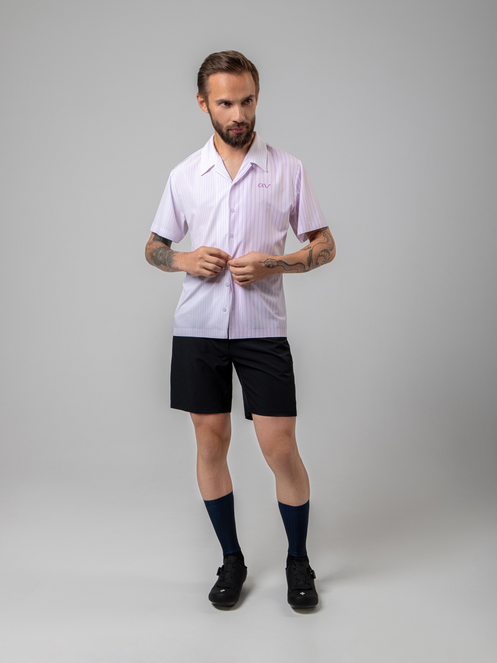 velosipednaya-rubashka-pink-stripe-1-1677 Велосипедная рубашка ArtVelo Pink Stripe — изображение 1