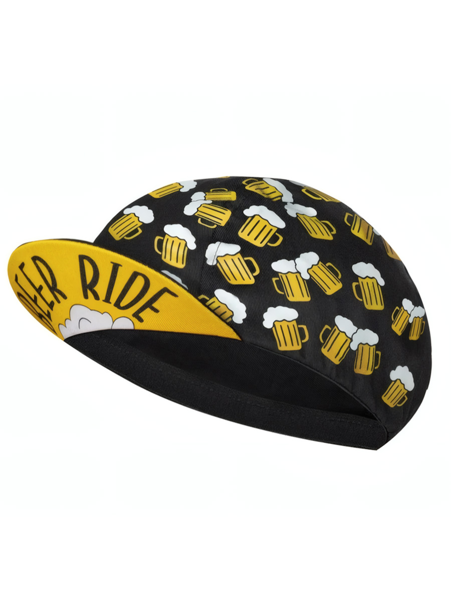Kepka_BeerTime Кепка велосипедная BeerRide — изображение 1