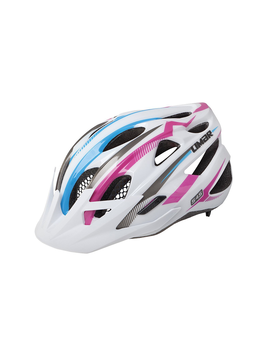 Limar_555_whitepink_GEN1 Велосипедный шлем Limar 545 White Blue — изображение 1
