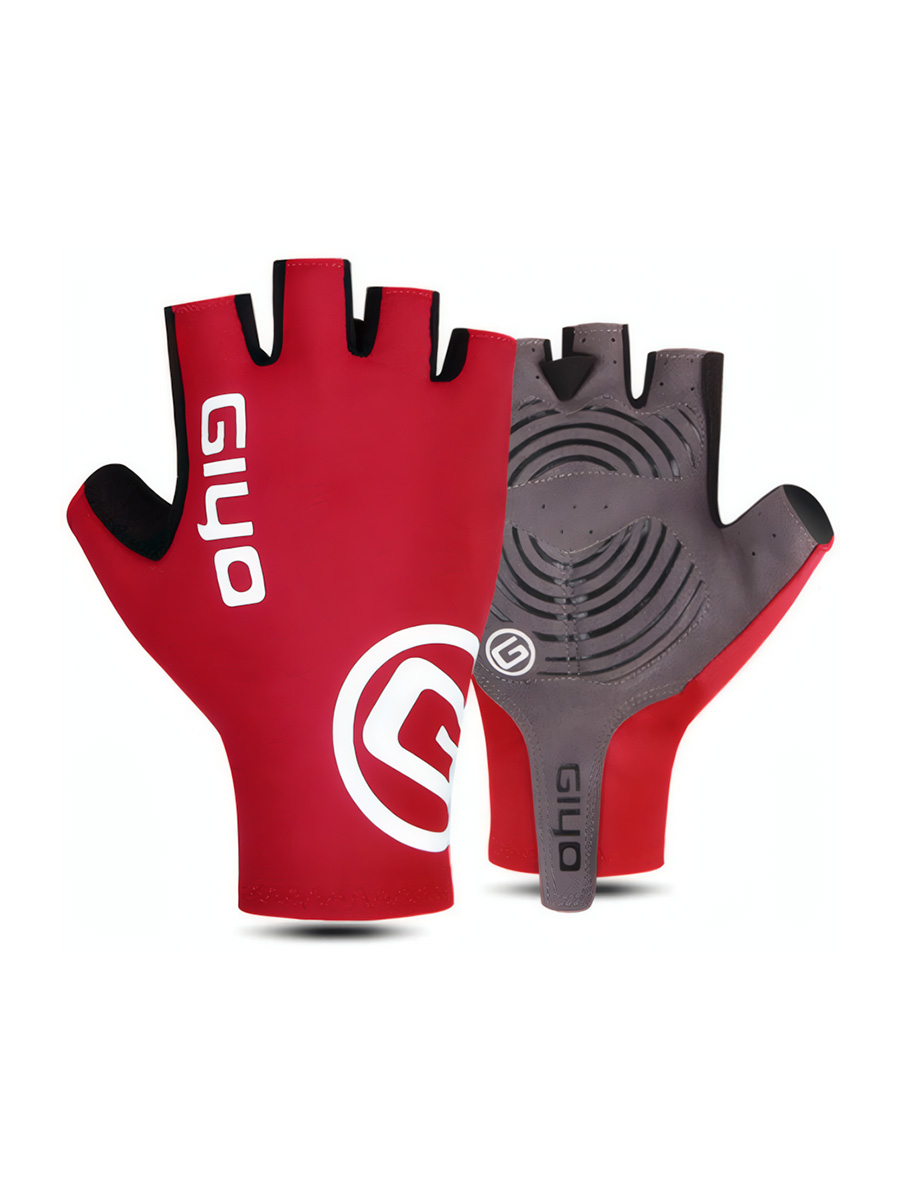 GIYO_Red_short_GEN Летние перчатки Giyo Aero Gel Red — изображение 1