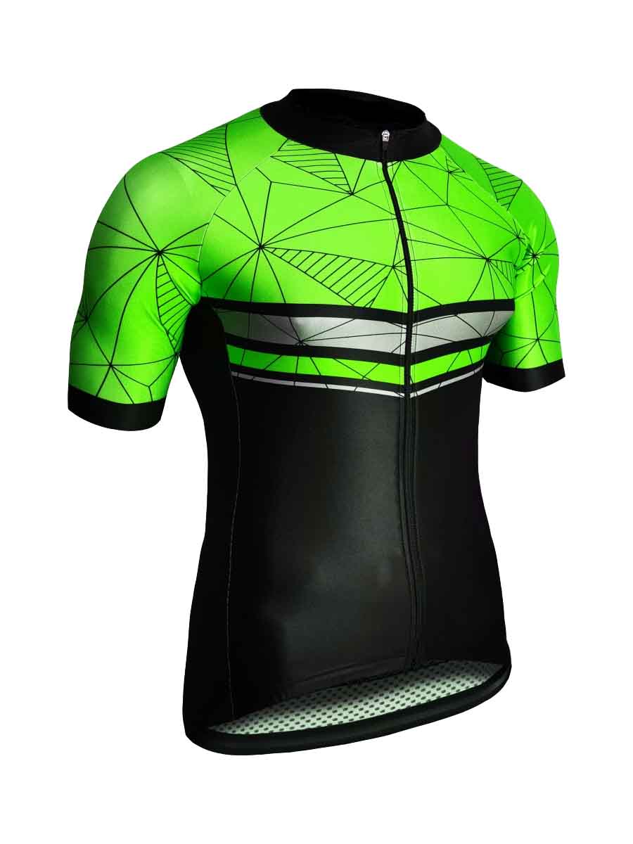 Green_spider_GEN Велофутболка Acid Aero PRO Green — изображение 1