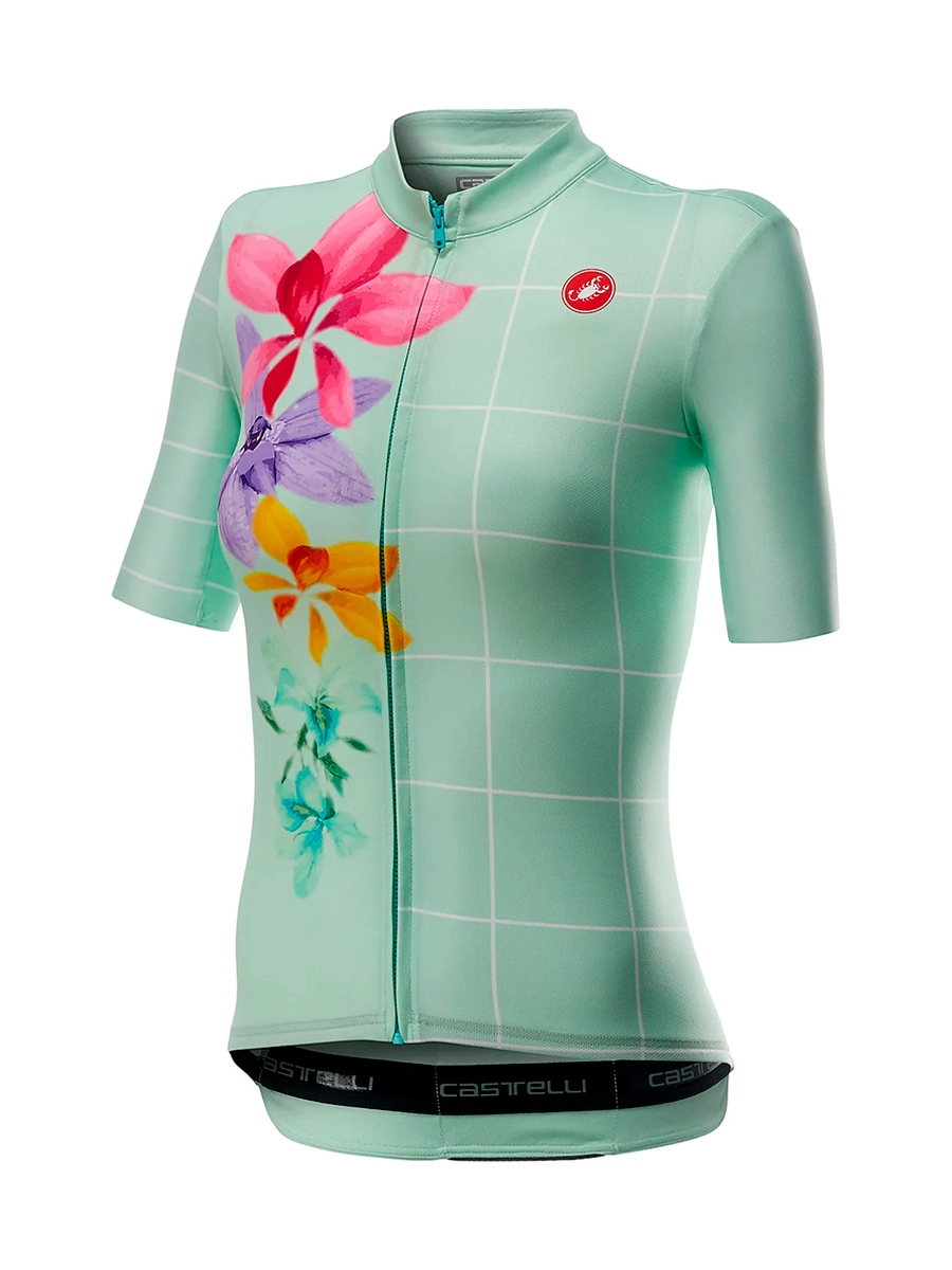 velodzhersi-castelli-fiorita-women-s-light-turquoise_1 Велоджерси Castelli Fiorita Women's Light Turquoise — изображение 1
