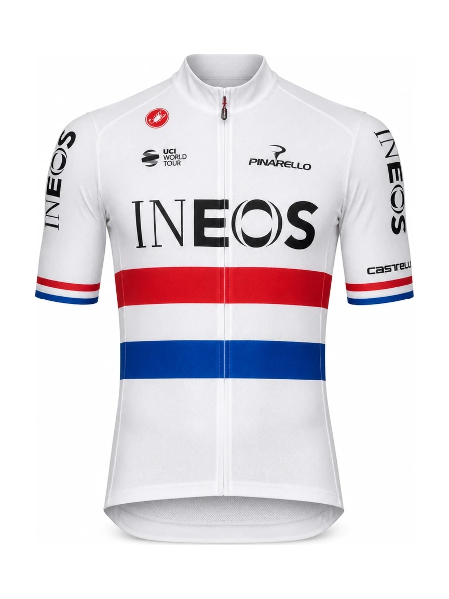 Летняя джерси Castelli Team Ineos 2019 British Champion — вид спереди