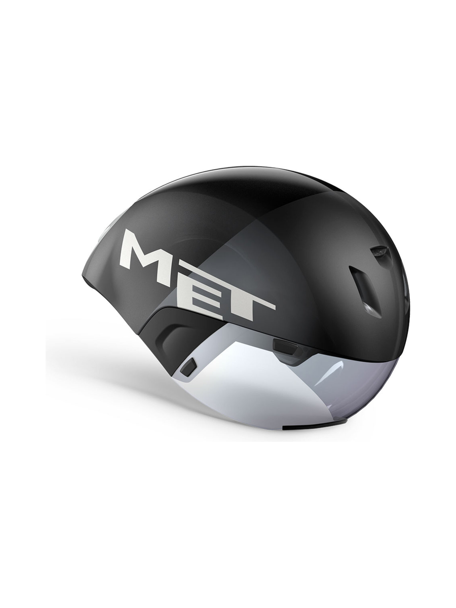 Велошлем Met Codatronca Black/Silver — фото 1
